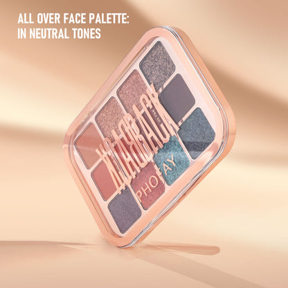 PHOFAY 12 Color Eyeshadow Palette
